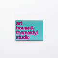 'art, house & therealdylstudio' STICKER
