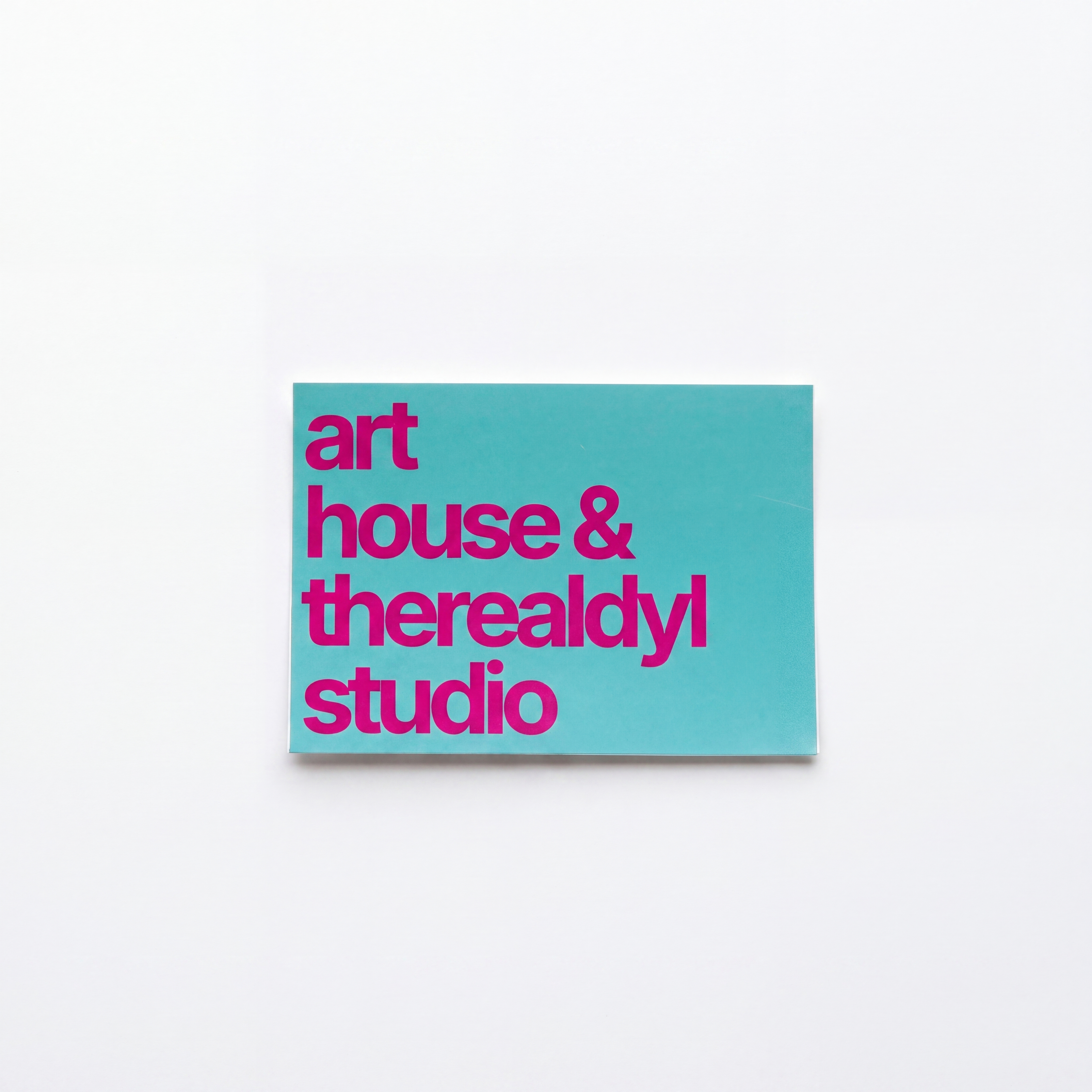 'art, house & therealdylstudio' STICKER